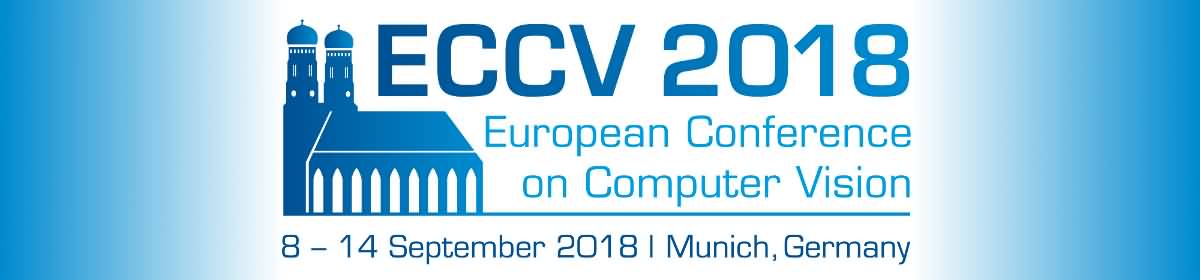 15th European Conference on Computer Vision (ECCV)